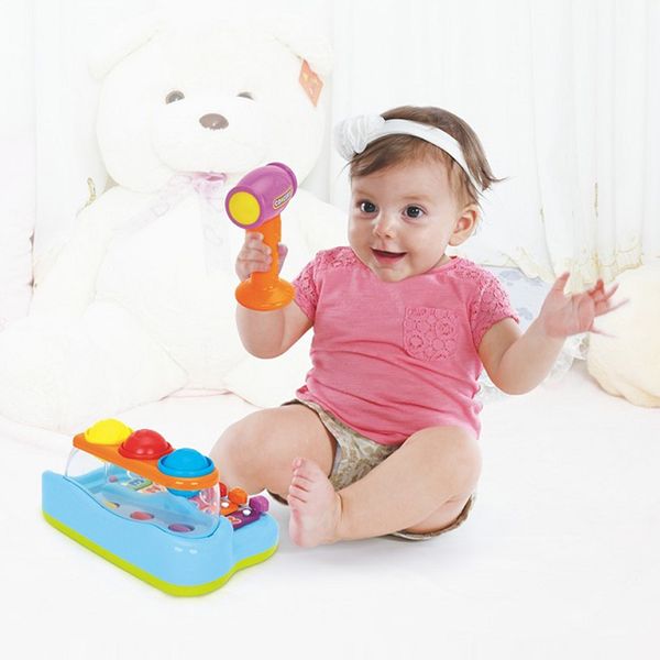 Музична іграшка Hola Toys Ксилофон-стукалка з кульками (A856) A856 фото