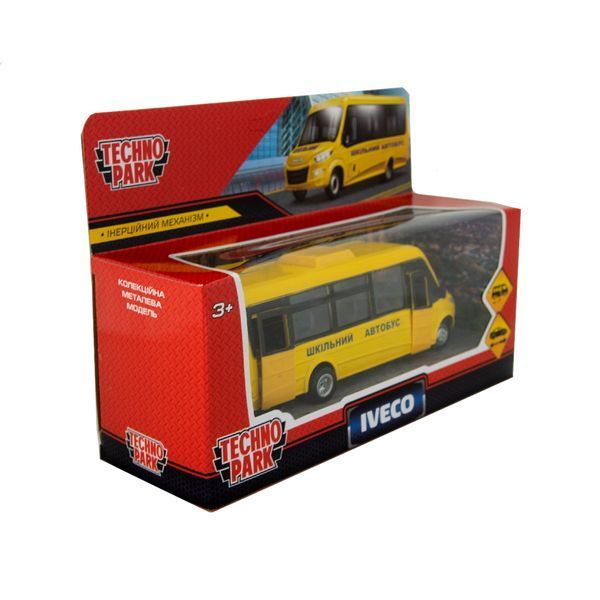 Автомодель - АВТОБУС IVECO DAILY ДІТИ - Уцінка 100287 фото