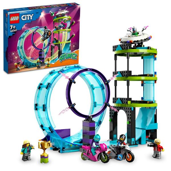 Конструктор LEGO City Stuntz Невероятная задача для каскадеров (60361) 60361 фото