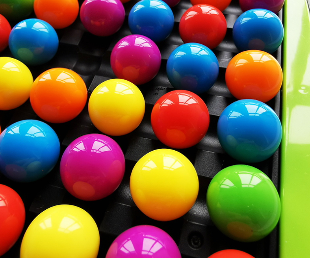 Настільна логічна гра "Райдужні кулі" , 48 кульок в наборі (M13E) M13E фото
