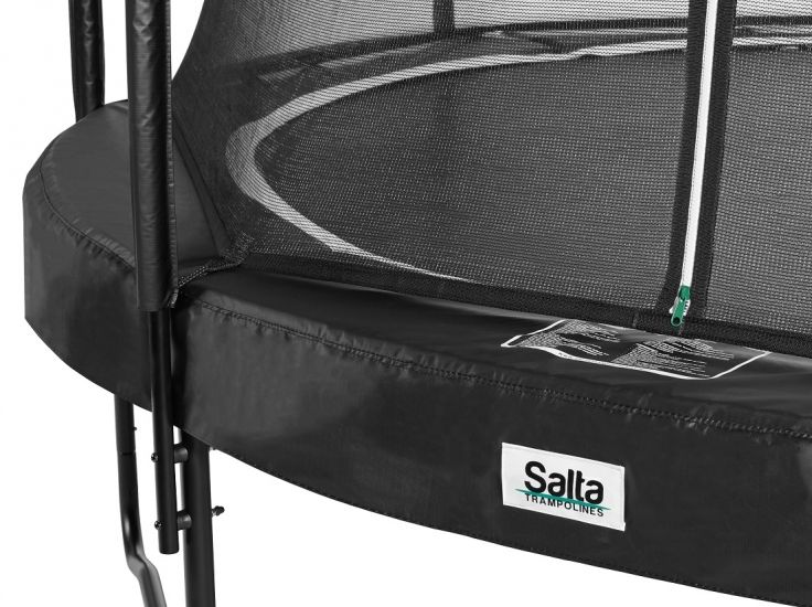 Батут Salta Premium Black Edition круглий 396 см 628 (628SA) 628SA фото