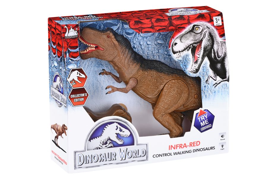 Динозавр-Тиранозавр коричневый (свет, звук) Same Toy (RS6123Ut) RS6123Ut фото