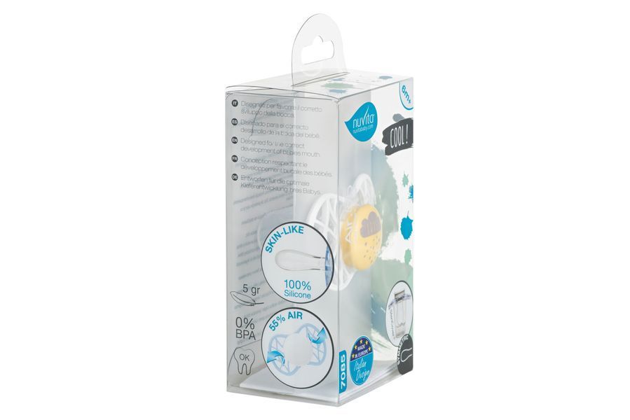 Пустушка Air55 Cool 6м+ симетрична Nuvita (NV7085SC) NV7085SI фото