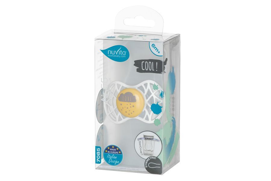 Пустушка Air55 Cool 6м+ симетрична Nuvita (NV7085SC) NV7085SI фото