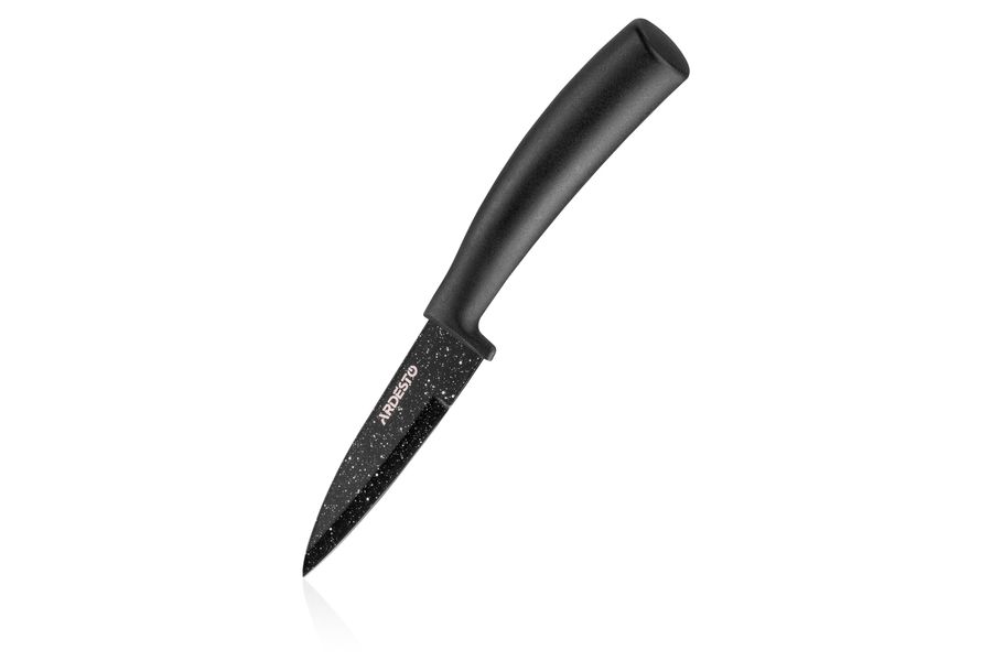 Набор ножей Ardesto Black Mars 3 пр., черный, нержавеющая сталь, пластик (AR2103BB) AR2103BB фото