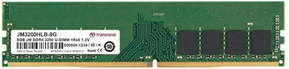 Пам'ять ПК Transcend DDR4 8GB 3200 (JM3200HLB-8G) JM3200HLB-8G фото