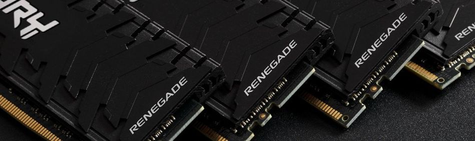 Пам'ять ПК Kingston DDR4 16GB KIT (8GBx2) 2666 FURY Renegade Black (KF426C13RBK2/16) KF426C13RBK2/16 фото