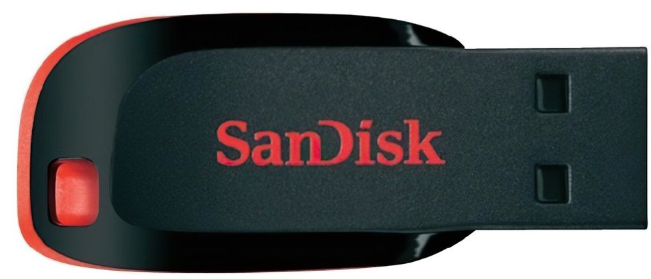 Накопичувач SanDisk 32GB USB 2.0 Type-A Cruzer Blade (SDCZ50-032G-B35) SDCZ50-032G-B35 фото