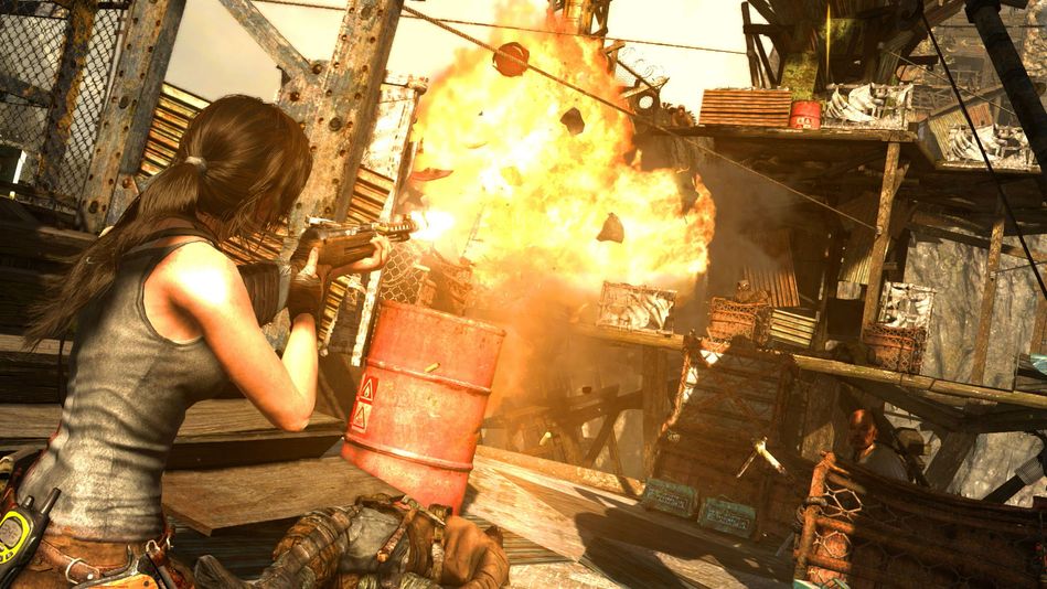 Программный продукт на BD диска Tomb Raider Definitive [PS4, Russian version] (STOM94RU01) STOM94RU01 фото
