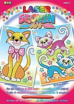 Набор для творчества LASER Cats Sequin Art (SA1317) SA1317 фото