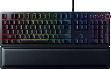 Клавіатура ігрова Razer Huntsman Elite Linear Optical Switch USB US RGB, Black (RZ03-01871000-R3M1) RZ03-01871000-R3M1 фото
