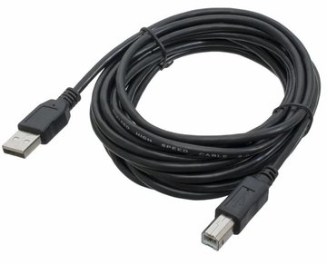 Кабель-переходник AVer USB 2.0 Type-A > Type-В для конференц-камер CAM550/CAM520 Pro 2/VC520 Pro 2, 5 м 064AUSB--CFG фото