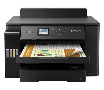 Принтер ink color A3 Epson EcoTank L11160 32_32 ppm Duplex USB Ethernet Wi-Fi 4 inks Pigment C11CJ04404 фото