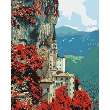 Картина по номерам."Madonna della Corona" , 40х50 см (KHO2258) KHO2258 фото