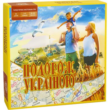 Настольная игра Путешествие по Украине Arial на укр. языке (910183) 910183 фото