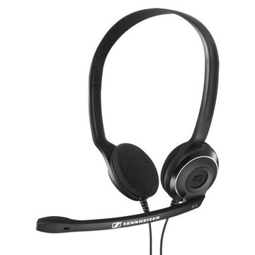 Гарнітура ПК стерео On-Ear EPOS PC 8 Chat, USB, uni mic, 2м, чорний (1000432) 1000432 фото