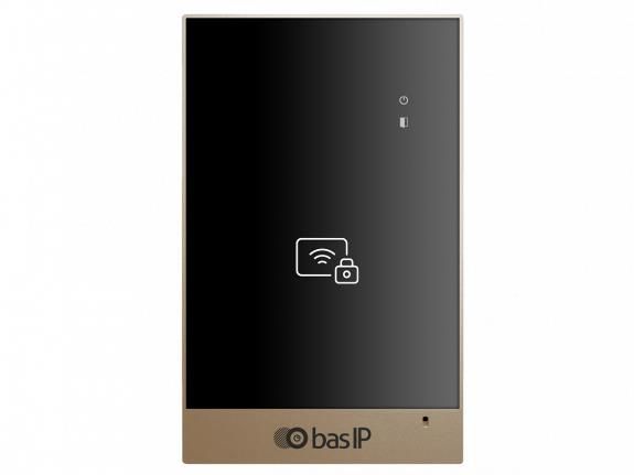 Зчитувач BAS-IP CR-02BD, Mifare, Bluetooth, NFC, безконтактна картка, золотий (CR-02BD_G) CR-02BD_G фото