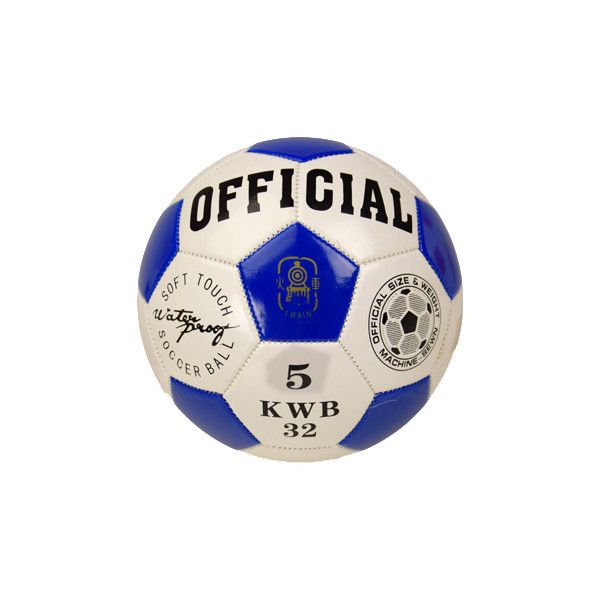 Мяч футбольный B26114 диаметр 21,8 см (B26114(White-Blue)) B26114(White-Blue) фото
