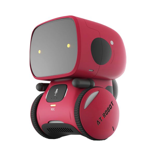 Интерактивный робот с голосовым управлением – AT-ROBOT (красный, озвуч.укр.) - Уцінка 100001 фото