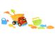 Набір для гри з піском-Вантажівка червона кабіна/жовтий кузов (11 од.) Same Toy 968Ut-1 968Ut-1 фото