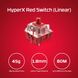 Клавиатура HyperX Alloy Origin 60 Red USB RGB ENG/RU Black (4P5N0AA)