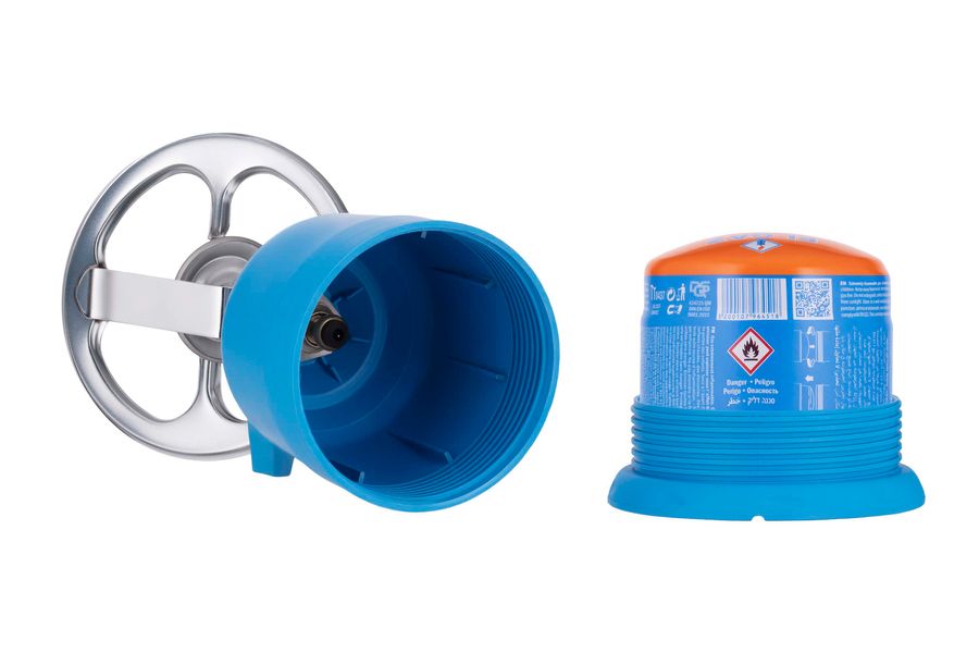 Піч-пальник газова EL GAZ портативна, 1.24кВт, для балон картриджів ELG-100,101 (104ELG-200) 104ELG-200 фото