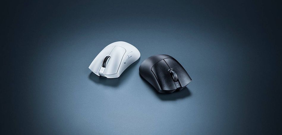 Мышь Razer Deathadder V3 Pro, USB-A/WL/BT, белый (RZ01-04630200-R3G1) RZ01-04630200-R3G1 фото