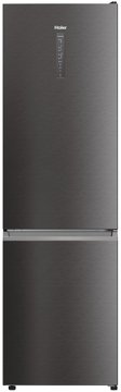 Холодильник Haier з нижн. мороз., 200x66х60, холод.відд.-258л, мороз.відд.-119л, 2дв., А+, NF, інв., дисплей, зона нульова, чорний HDW3620DNPD HDW3620DNPD фото