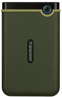 Портативний жорсткий диск Transcend 1TB USB 3.1 StoreJet 25M3 Military Green (TS1TSJ25M3G) TS1TSJ25M3G фото