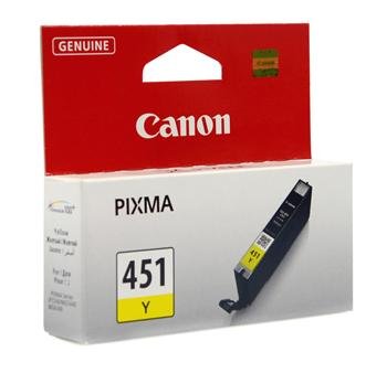 Картридж Canon CLI-451Y (Yellow) PIXMA MG5440/MG6340 (6526B001) 6526B001 фото