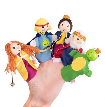 Набор кукол для пальчикового театра-Царевна Лягушка Goki 51899G - Уцінка 51899G фото