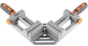 Струбцина Neo Tools, кутова, алюмінієва, дві напрямні 75мм, 70х70мм - Уцінка 45-491 фото
