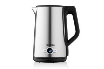 Электрочайник Ardesto Steel Collection , 1.7л, LED дисплей, двойные стенки, STRIX, серебристый (EKL-X52E) EKL-X52E фото