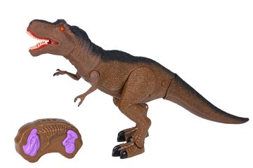 Динозавр-Тиранозавр коричневый (свет, звук) (RS6133Ut) Same Toy RS6133Ut - Уцінка RS6133Ut фото