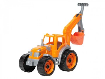 Игрушечный трактор с ковшом 3435TXK детали подвижные 3435TXK(Orange) фото