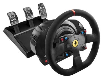 Кермо і педалі для PC / PS4®/ PS3® Thrustmaster T300 Ferrari Integral RW Alcantara edition 4160652 фото