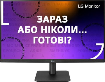 Монітор LG 27" 27MP400-B D-Sub, HDMI, IPS, FreeSync 27MP400-B фото