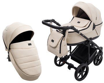 Коляска 2 в 1 Adamex Locco Eco SA-8 бежевий (681029) 681029 фото