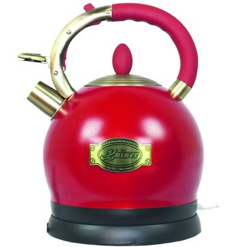 Электрочайник Kaiser Empire, 2л, металл, ретро-дизайн, красный (WK2000RotEm) WK2000RotEm фото