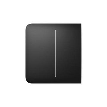 Кнопка боковая для двухклавишного выключателя Ajax SideButton 2-gang for LightSwitch Jeweler, беспроводной, черный (000029799) 000029799 фото