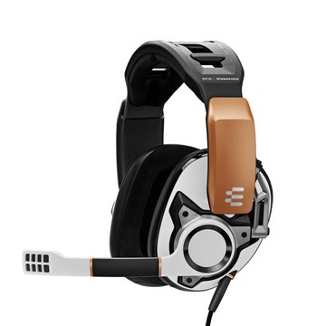 Гарнітура ПК стерео Over-ear EPOS GSP 601, mini-jack, uni mic, 3м, чорно-білий (1000413) 1000413 фото