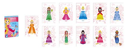 Паперові ляльки-Казкові принцеси Janod J07836 J07836 фото