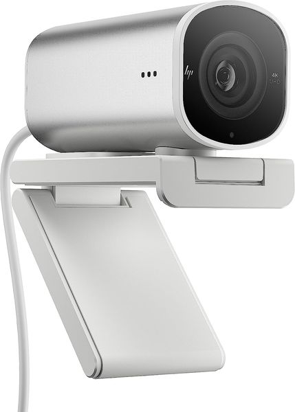 Веб-камера HP 960 4K Streaming silver (695J6AA) 695J6AA фото