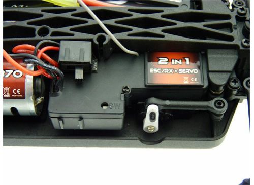 Радіокерована модель Шосейна 1:18 Himoto Tricer E18OR Brushed (чорний) (E18ORb) E18ORb фото