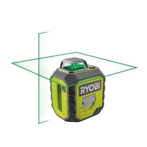 Нивелир лазерный Ryobi RB360GLL, 25 м, 360°, зеленый цвет луча 5133005310 фото