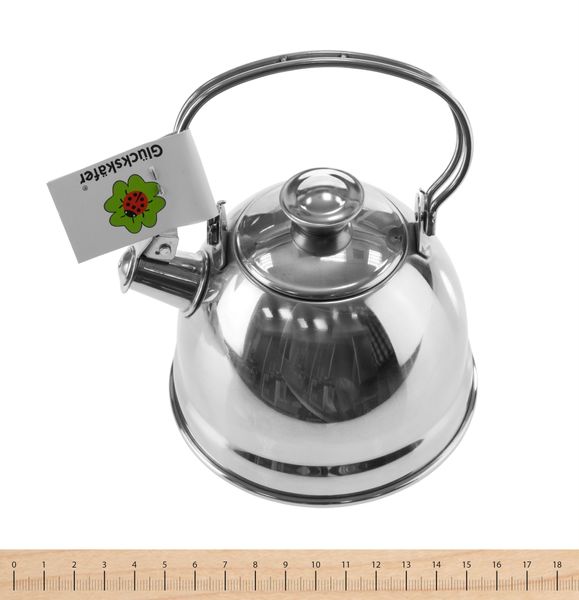 Игровой чайник со свистком металлический (11 см) Nic (NIC530355) NIC530355 фото