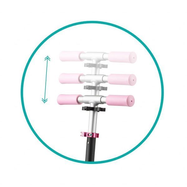 Самокат QKIDS Bro (колір -pink) (HUBA00030) HUBA00033 фото