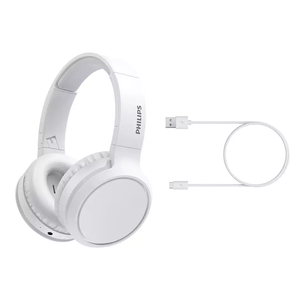 Наушники Philips TAH5205 Over-ear ANC Wireless Mic Белый (TAH5205WT/00) TAH5205 фото