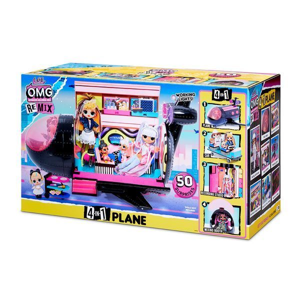 Игровой набор L.O.L. SURPRISE! серии "Remix" - САМОЛЕТ (571339) 571339 фото