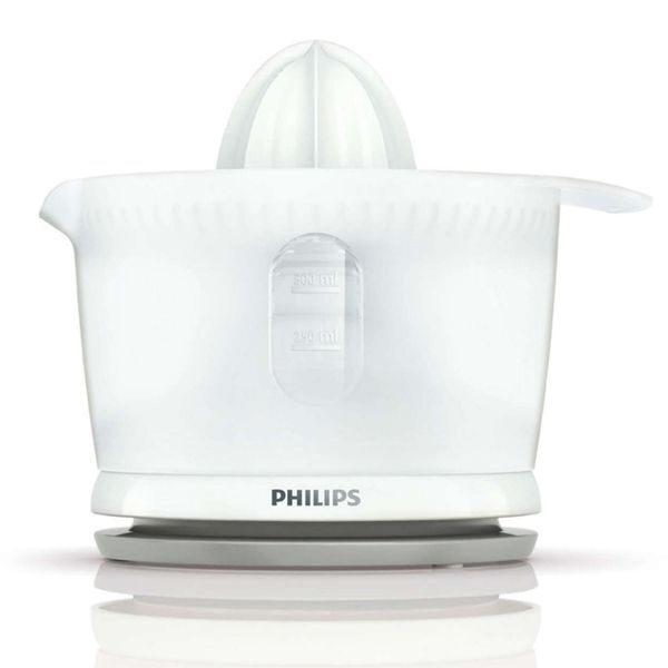 Соковижималка Philips Daily Collection цитрус-прес, 25Вт, чаша-0.5л, пластик, білий HR2738/00 фото
